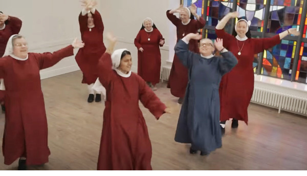 Redemptorist nuns dancing 2